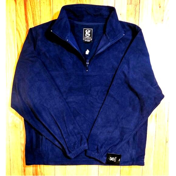 Gear For Sports Other - NWT New Gear For Sports 3/4 Zip Fleece Blue, Pullover Mens Size M